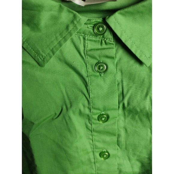 LOFT Green Sleeveless Pullover Blouse Women’s Size M Lightweight Chic Top NWT - Picture 6 of 7